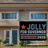 Vintage David Jolly for Governor 2026 Yard Sign
