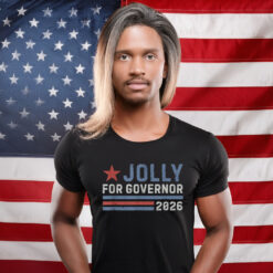 Vintage Jolly For Governor 2026 T-Shirt