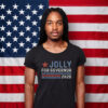 Vintage Jolly For Governor 2026 T-Shirt