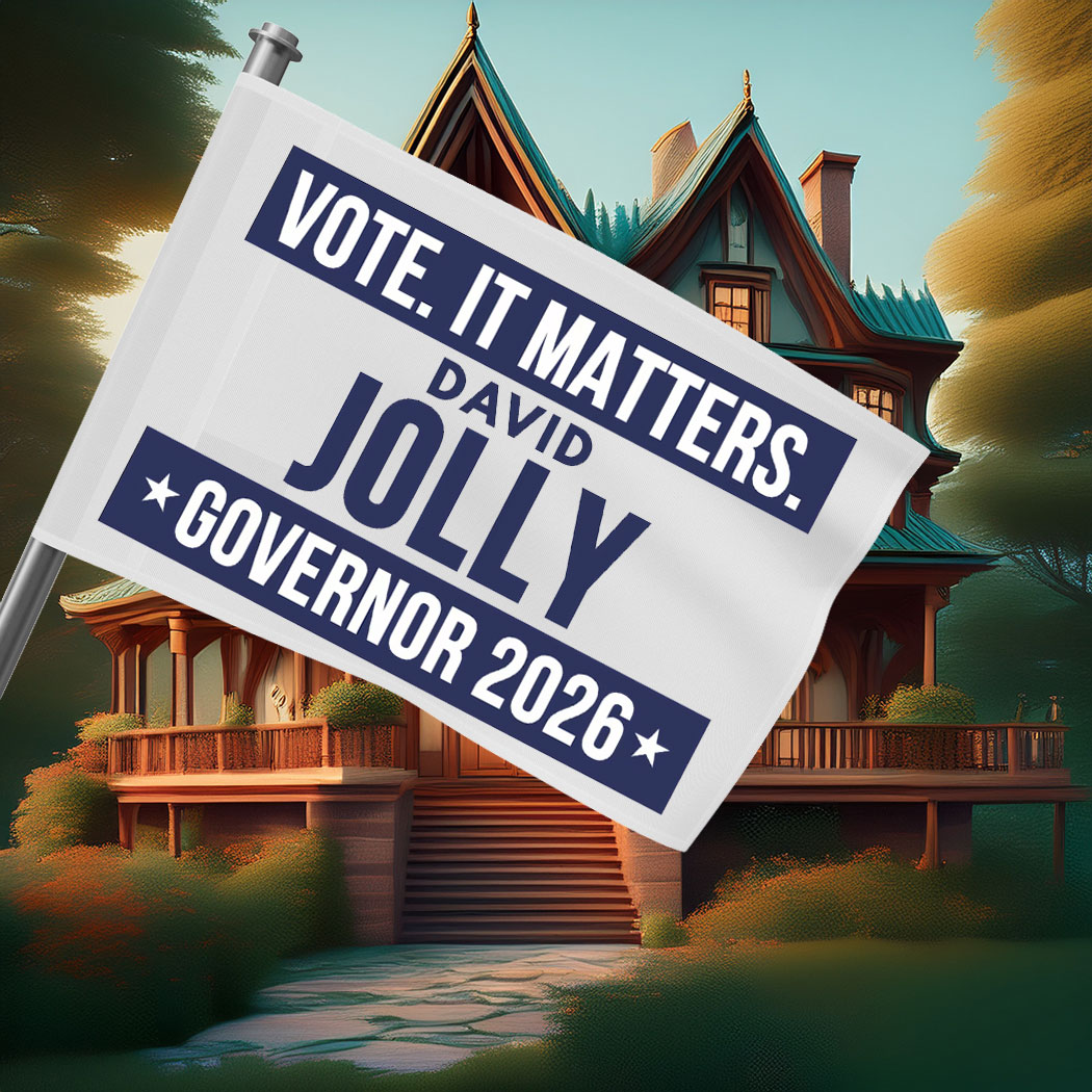 Vote David Jolly For Governor 2026 Flag