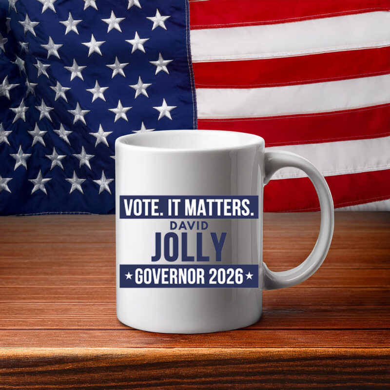 Vote David Jolly For Governor 2026 Mug