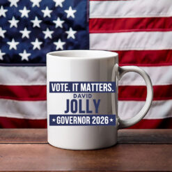 Vote David Jolly For Governor 2026 Mug