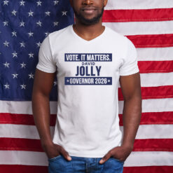 Vote David Jolly Governor 2026 Election T-Shirt