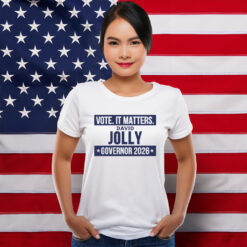 Vote David Jolly Governor 2026 Election T-Shirt