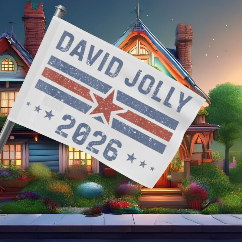 David Jolly 2026 For Governor Of Florida Flag