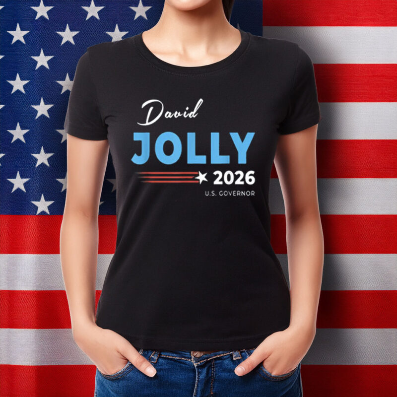 David Jolly 2026 US Governor Democratic T-Shirt