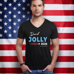 David Jolly 2026 US Governor Democratic T-Shirt