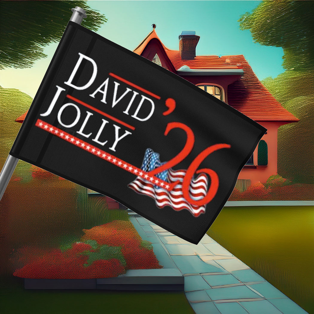 David Jolly Florida Governor 2026 Democratic Campaign Flag
