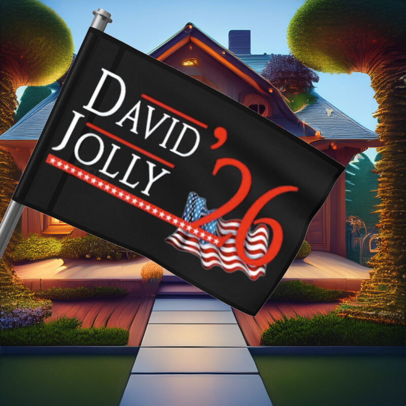 David Jolly Florida Governor 2026 Democratic Campaign Flag