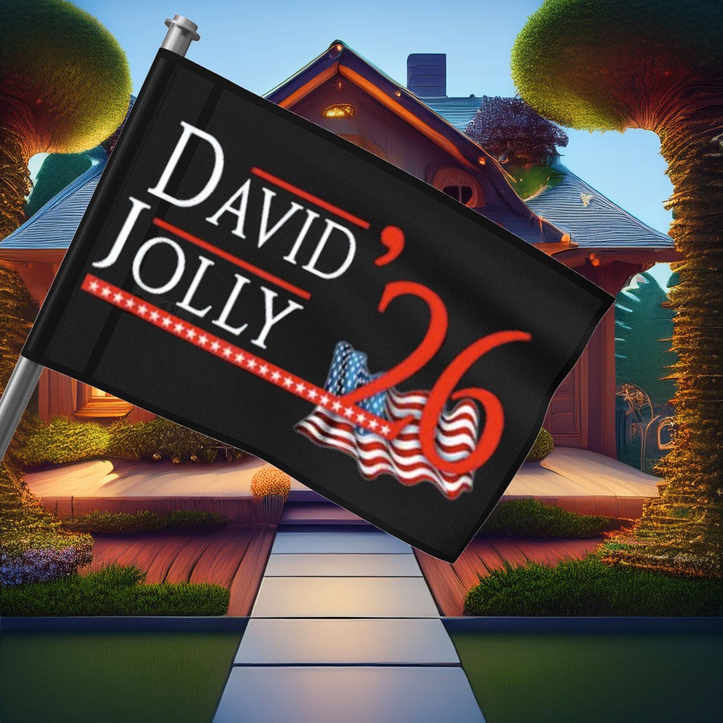 David Jolly Florida Governor 2026 Democratic Campaign Flag