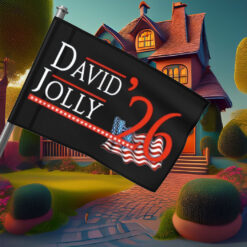 David Jolly Florida Governor 2026 Democratic Campaign Flag