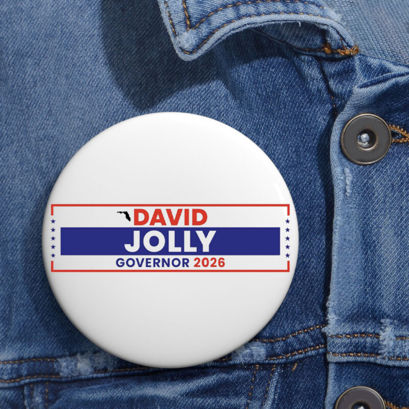 David Jolly For Florida Governor 2026 Buttons