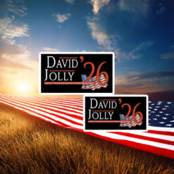 David Jolly For Florida Governor 2026 Democratic Stickers