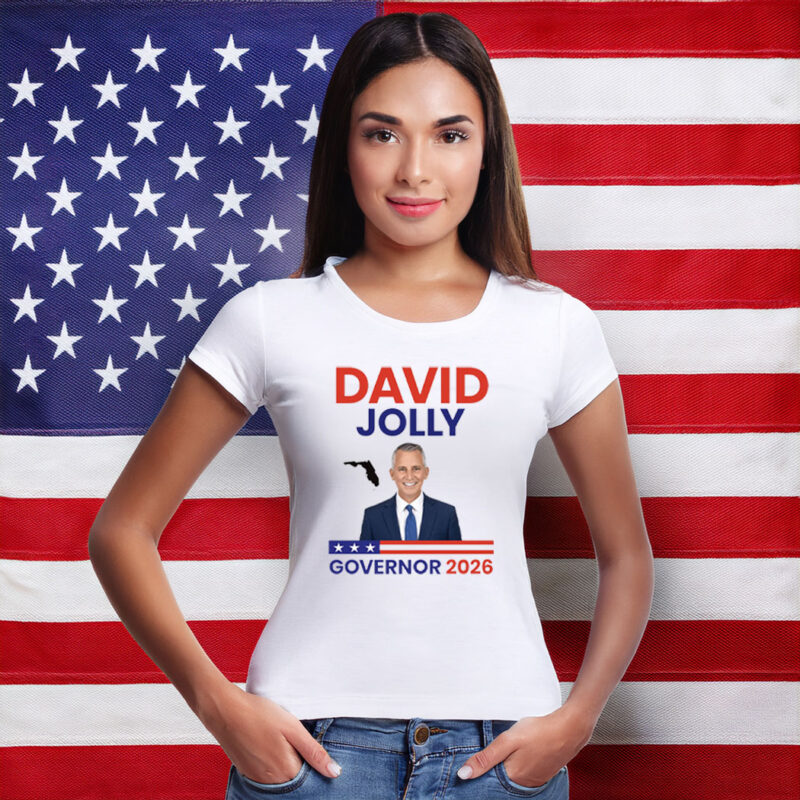 David Jolly For Florida Governor 2026 Election T-Shirts