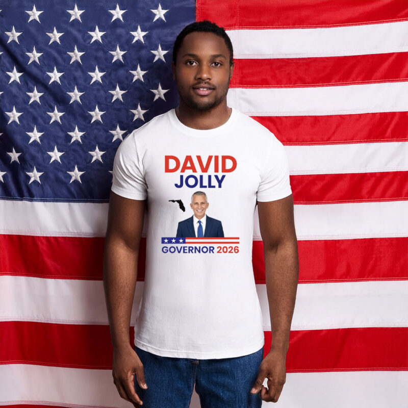 David Jolly For Florida Governor 2026 Election T-Shirts