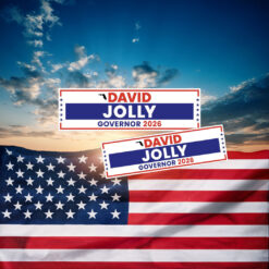 David Jolly For Florida Governor 2026 Elections Sticker