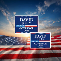 David Jolly For Florida Governor 2026 Stickers