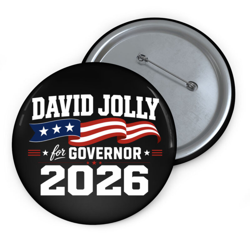 David Jolly For Governor 2026 Buttons