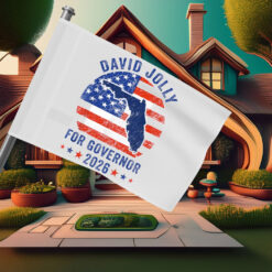 David Jolly For Governor 2026 Democratic Campaign Flag