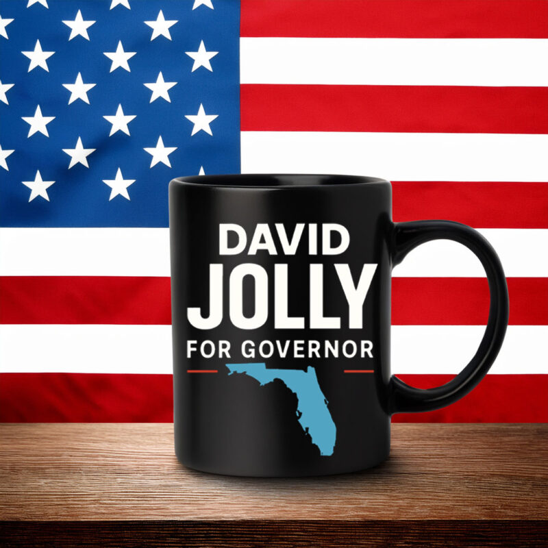 David Jolly For Governor 2026 Democratic Campaign Mug