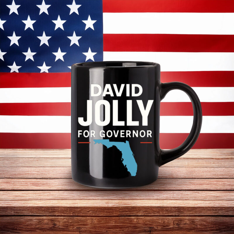 David Jolly For Governor 2026 Democratic Campaign Mug