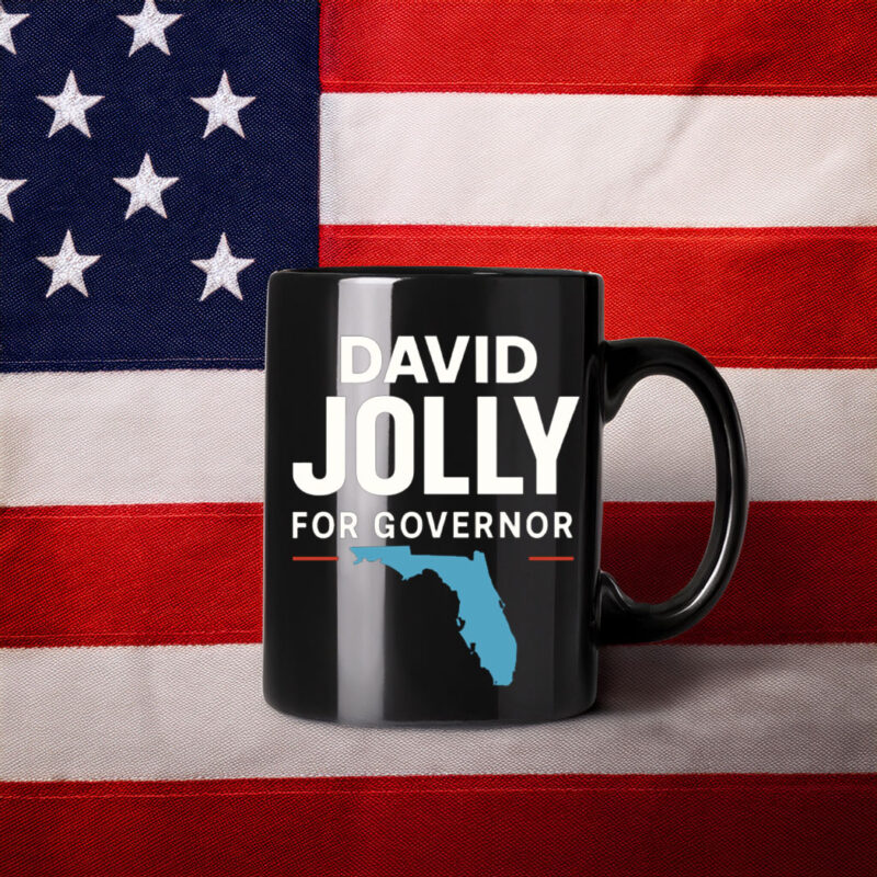 David Jolly For Governor 2026 Democratic Campaign Mug