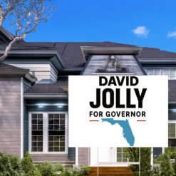 David Jolly For Governor 2026 Democratic Yard Signs