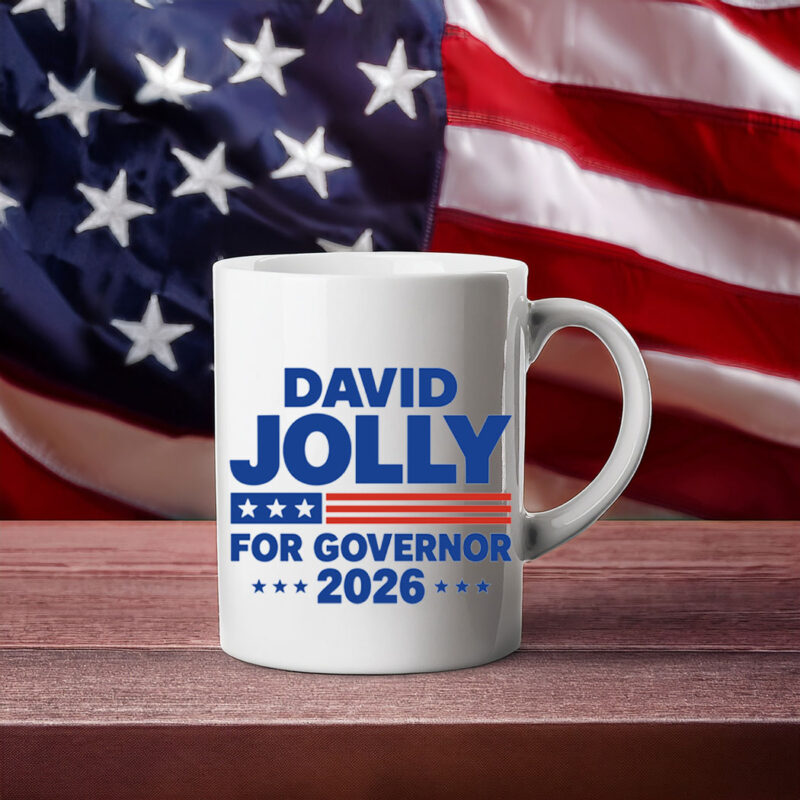 David Jolly For Governor 2026 Florida Election Mug