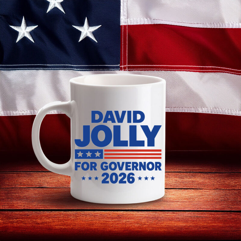 David Jolly For Governor 2026 Florida Election Mug