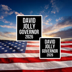 David Jolly For Governor 2026 Stickers