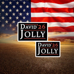 David Jolly For Governor Florida 2026 Sticker