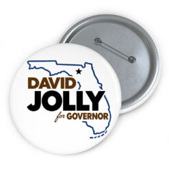 David Jolly For Governor Florida Election 2026 Buttons