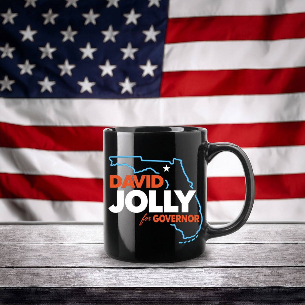 David Jolly For Governor Florida Election Mug