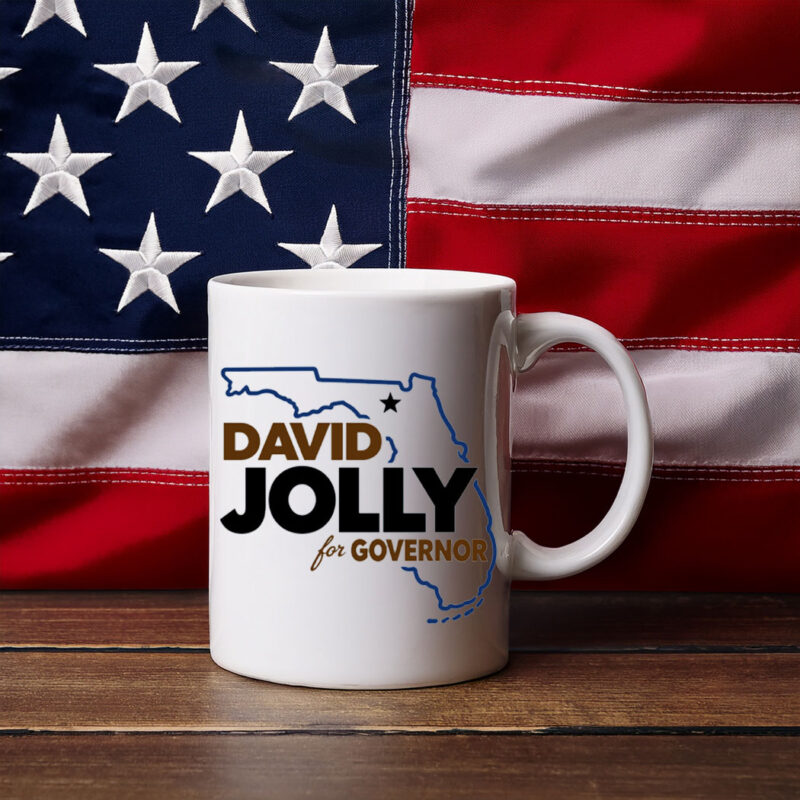 David Jolly For Governor Florida Election Supporter Mug