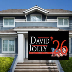 David Jolly Governor 2026 Democratic Yard Sign