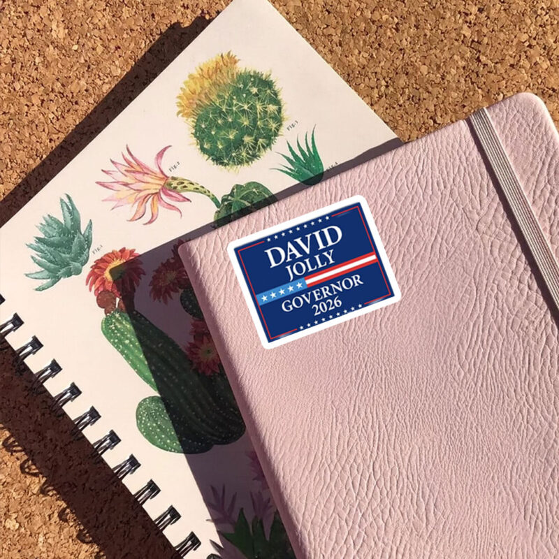 David Jolly Governor 2026 Election Sticker