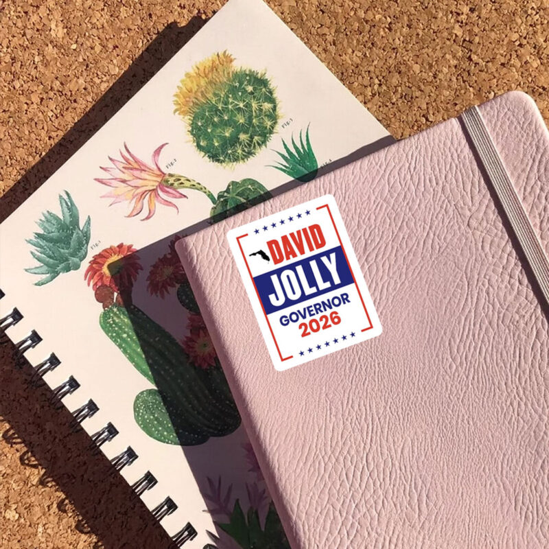 David Jolly Governor 2026 Election Stickers