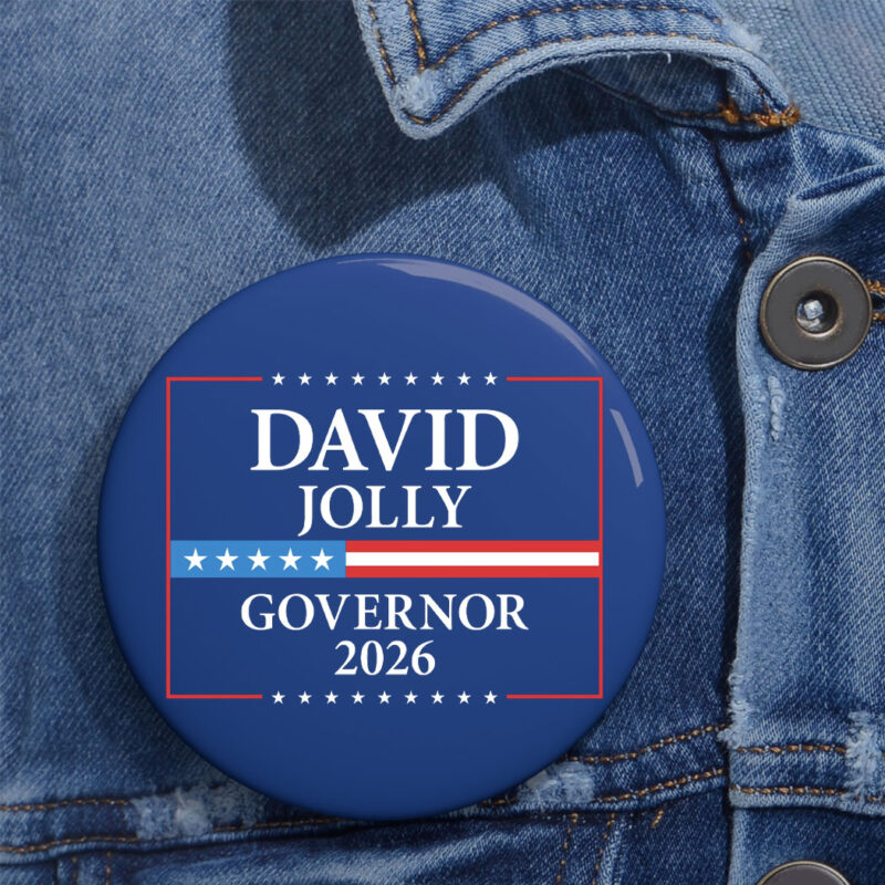 David Jolly Governor 2026 Elections Button
