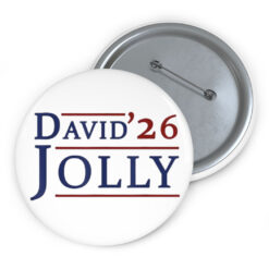David Jolly for Governor Florida 2026 Buttons
