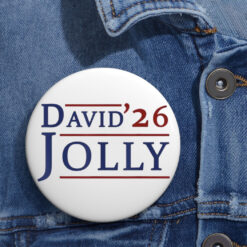 David Jolly for Governor Florida 2026 Buttons
