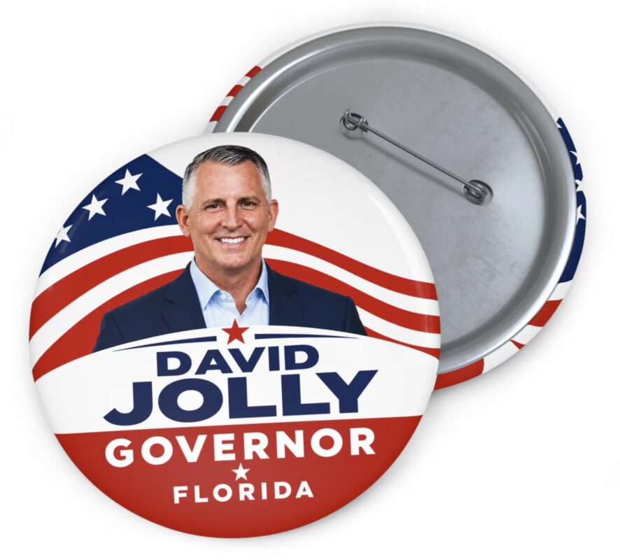 David Jolly for Governor Florida Button