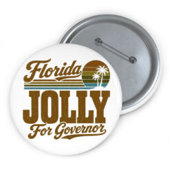 Florida Jolly For Governor 2026 Button
