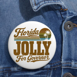 Florida Jolly For Governor 2026 Button