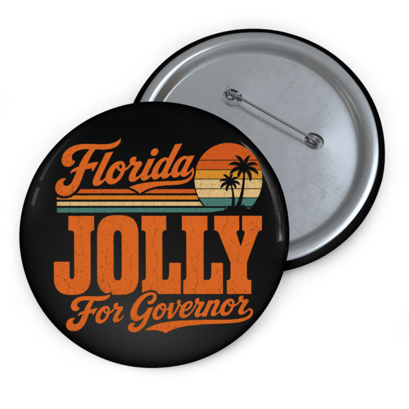 Florida Jolly For Governor 2026 Political Button