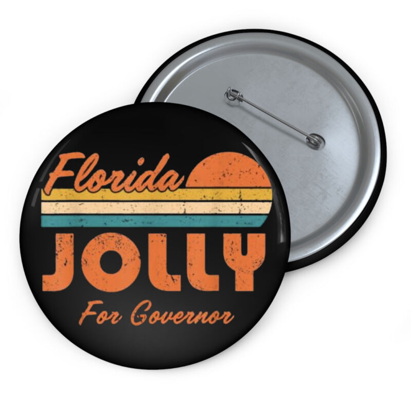 Florida Jolly For Governor 2026 Retro Button