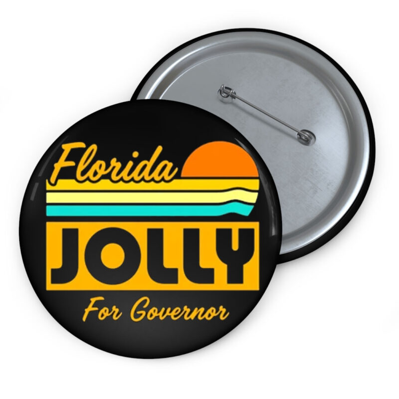 Florida Jolly For Governor Elections 2026 Button