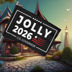 Jolly 2026 US Governor Campaign Flag