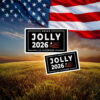 Jolly 2026 US Governor Democratic Sticker