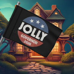 Jolly For Governor 2026 Democratic Flags