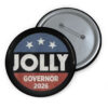 Jolly Governor 2026 Democratic Button